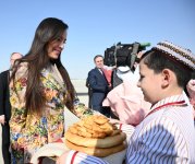 Вице-президент Фонда Гейдара Алиева Лейла Алиева находится с визитом в Туркменистане (FOTO)