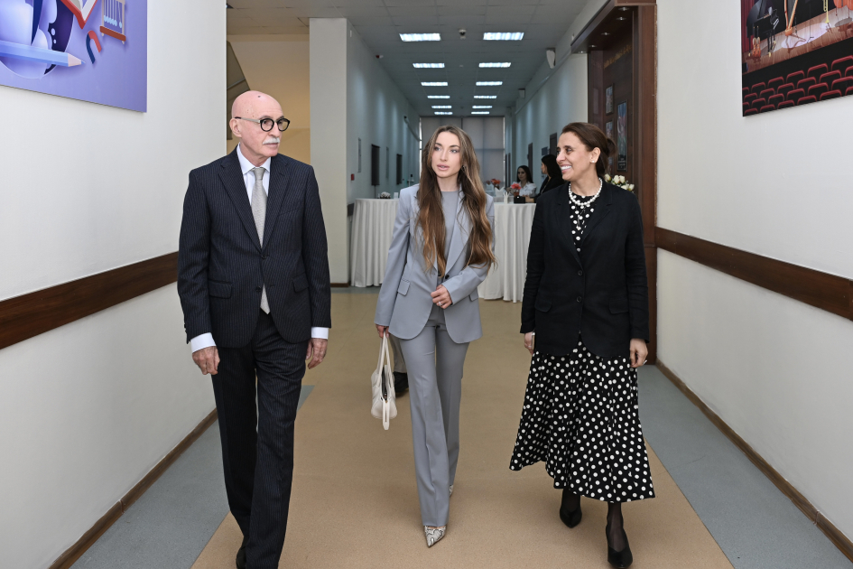 Алена Алиева приняла участие в открытии Центра инклюзивного обучения и преподавания в Бакинском государственном центре профессионального образования по культуре и ремеслу (ФОТО)