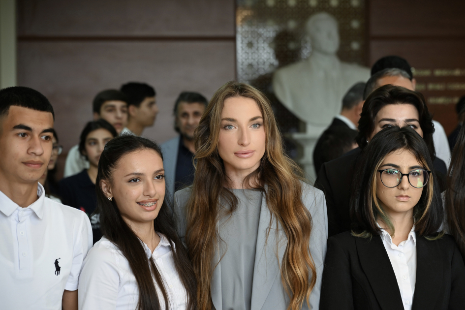Алена Алиева приняла участие в открытии Центра инклюзивного обучения и преподавания в Бакинском государственном центре профессионального образования по культуре и ремеслу (ФОТО)