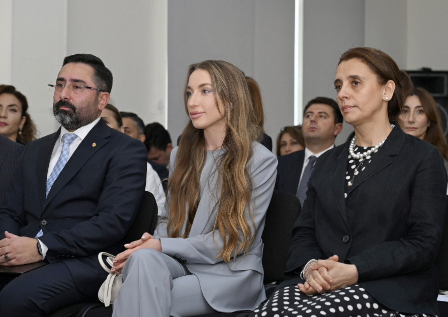 Алена Алиева приняла участие в открытии Центра инклюзивного обучения и преподавания в Бакинском государственном центре профессионального образования по культуре и ремеслу (ФОТО)