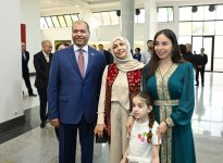 Вице-президент Фонда Гейдара Алиева Лейла Алиева приняла участие в открытии международной выставки искусств MAMA «Мать-природа» в Ашхабаде (ФОТО)