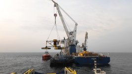Начались строительные работы по проекту «Шахдениз Компрессия» — bp (ФОТО)
