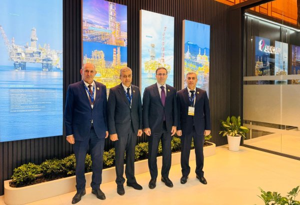 Азербайджанская делегация приняла участие в нефтегазовой выставке в Туркменистане (ФОТО)