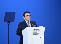 Вице-президент Фонда Гейдара Алиева Лейла Алиева приняла участие в церемонии открытия в Самарканде Всемирного саммита на тему инвестиций в благополучие детей (ФОТО)