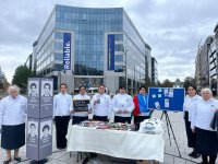 В Брюсселе прошла акция в память о пропавших без вести азербайджанцах (ФОТО)