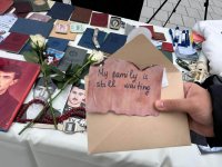 В Брюсселе прошла акция в память о пропавших без вести азербайджанцах (ФОТО)