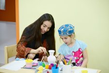 Вице-президент Фонда Гейдара Алиева Лейла Алиева ознакомилась в Самарканде с деятельностью центров для детей, нуждающихся в особой заботе (ФОТО)