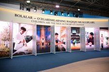 Вице-президент Фонда Гейдара Алиева Лейла Алиева ознакомилась в Самарканде с выставкой «Мир глазами ребенка» и мемориальным комплексом Имама аль-Бухари (ФОТО)