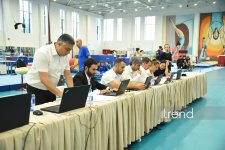 В Баку состоялись первенства Азербайджана по прыжкам на батуте и тамблингу (ФОТО)