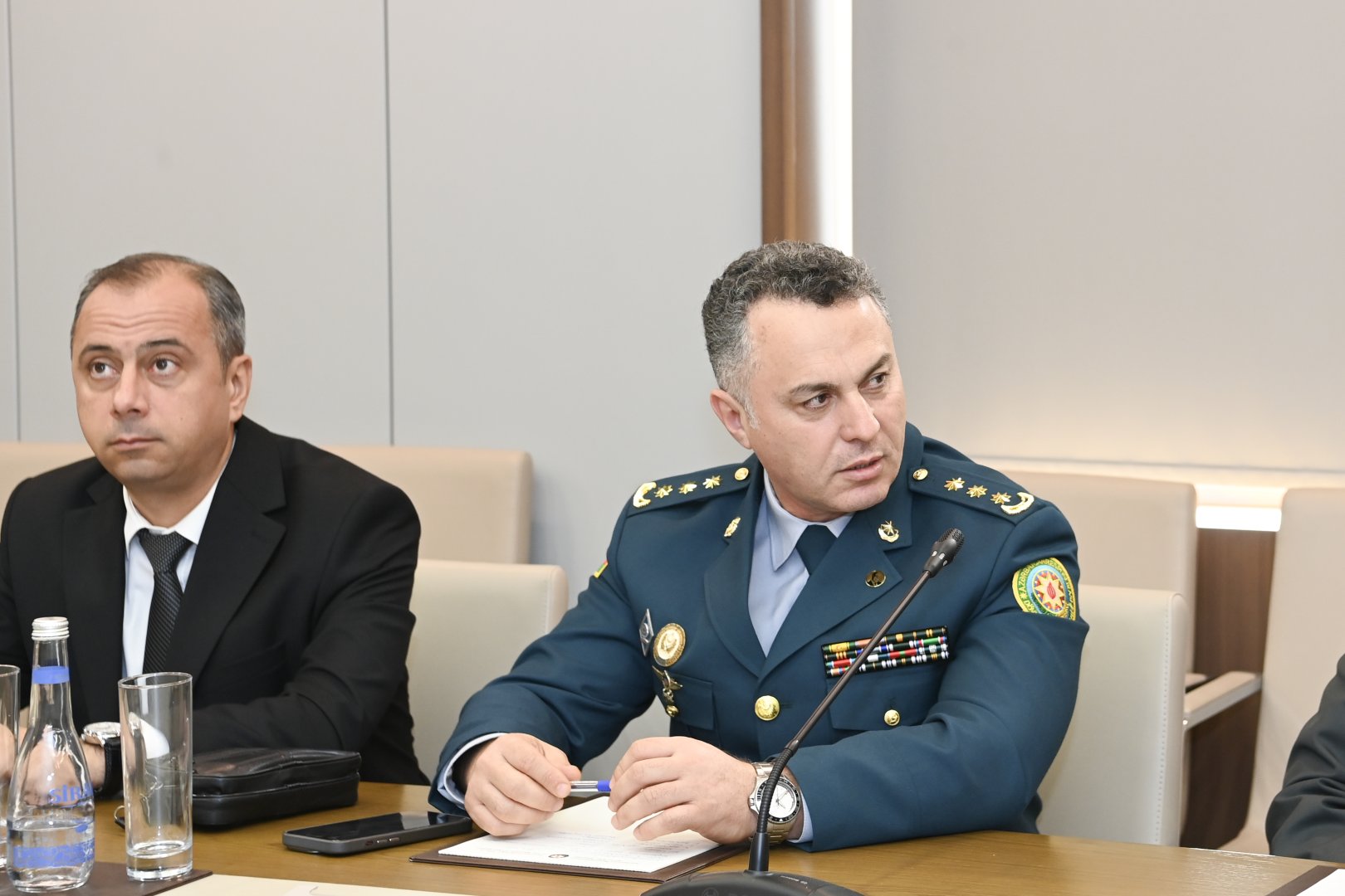 В МИД Азербайджана состоялась встреча со слушателями курса Национального университета обороны (ФОТО)