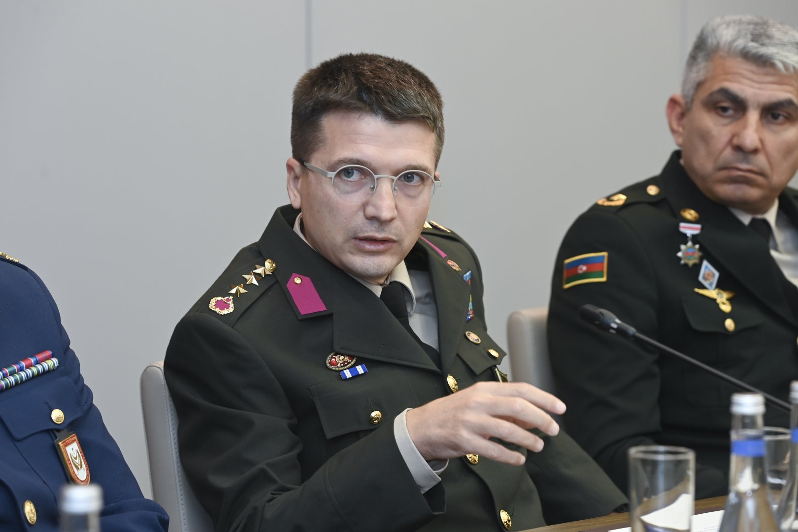 В МИД Азербайджана состоялась встреча со слушателями курса Национального университета обороны (ФОТО)
