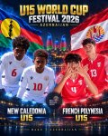 Команды Новой Каледонии и Французской Полинезии примут участие в FIFA U-15 в Баку (ФОТО)