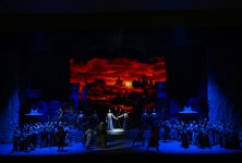 Лейла Алиева присутствовала на премьере спектакля «Турандот» (ФОТО)