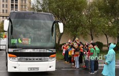 В Баку прошла акция в поддержку юных футболистов Канакии-Новой Каледонии и Французской Полинезии (ФОТО)