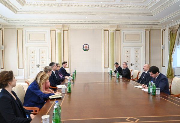 Президент Ильхам Алиев принял министра иностранных дел Нидерландов (ФОТО/ВИДЕО)