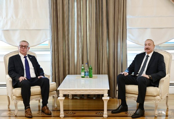 Президент Ильхам Алиев принял представителя Управления ООН по вопросам борьбы с терроризмом Александра Зуева (ВИДЕО)
