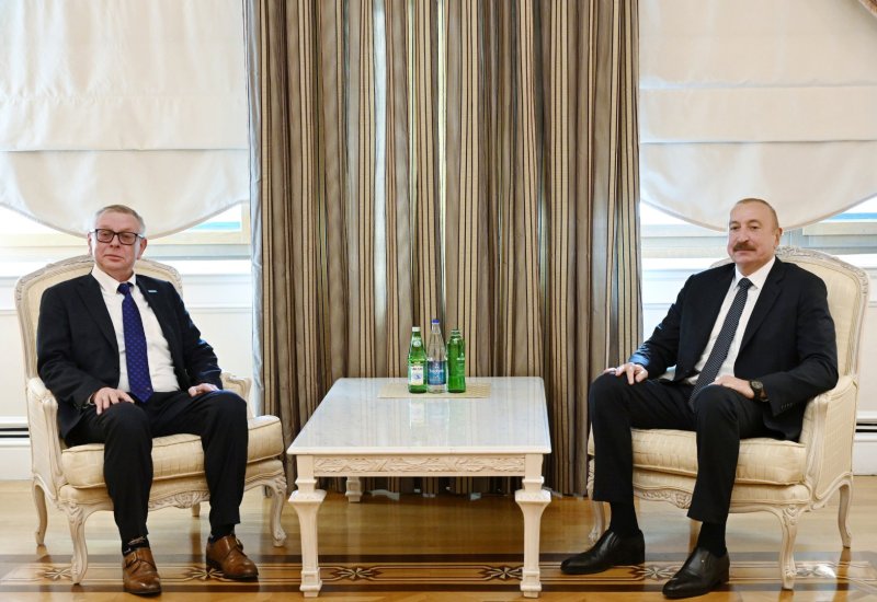 Президент Ильхам Алиев принял представителя Управления ООН по вопросам борьбы с терроризмом Александра Зуева (ВИДЕО)