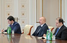Президент Ильхам Алиев принял генерального секретаря Организации исламского сотрудничества (ФОТО)