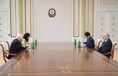 Президент Ильхам Алиев принял высокого представителя по Альянсу цивилизаций ООН (ФОТО/ВИДЕО)