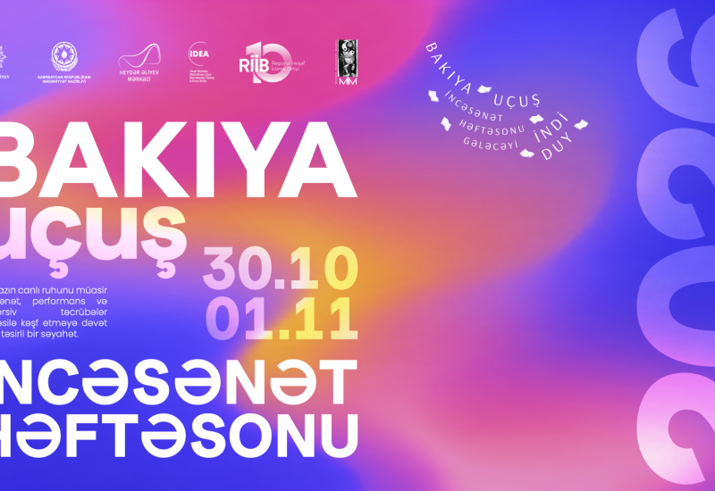 В Центре Гейдара Алиева откроется серия выставок в рамках «Art Weekend»