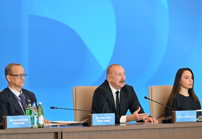 Президент Ильхам Алиев: Независимой стране не следует читать нотации о том, как жить, что делать и чего не делать (ВИДЕО)