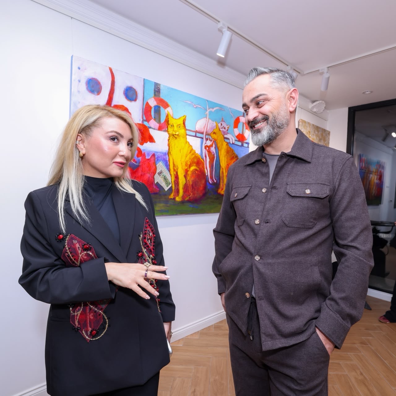 В Buta Gallery открылась выставка "Два взгляда. Один мир", став встречей самобытных творческих миров (ФОТО)
