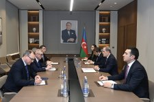 Джейхун Байрамов обсудил с представителем Управления ООН вопросы борьбы с международным терроризмом (ФОТО)