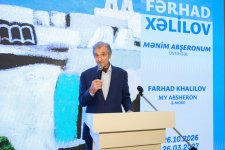 В Баку открылась ретроспективная выставка Фархада Халилова "Мой Абшерон и не только" в честь юбилея Мастера (ФОТО)