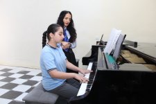 На пути к музыкальному совершенству: мастер-классы МЕМİМ в Хачмазе (ФОТО)