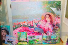 Репортаж из мастерской необычного художника Турала Байрамова: можно не слышать мир, но наполнять его красотой (ФОТО)