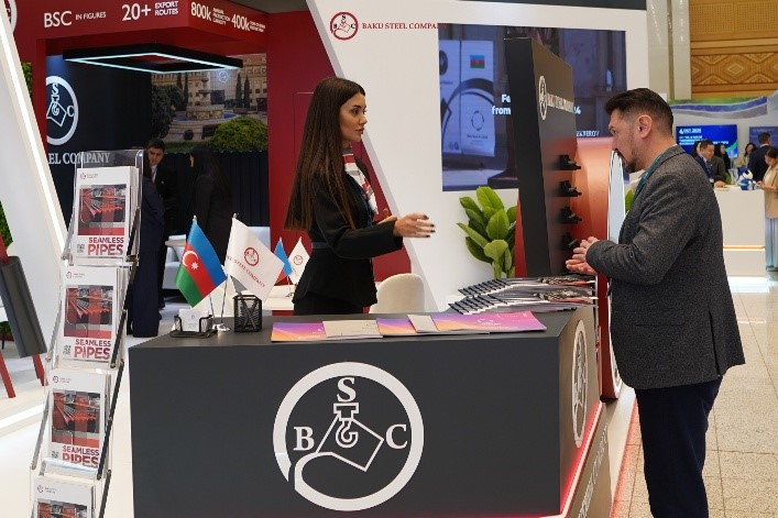 Baku Steel Company представила продуктовый портфель на выставке в Туркменистане (ФОТО)