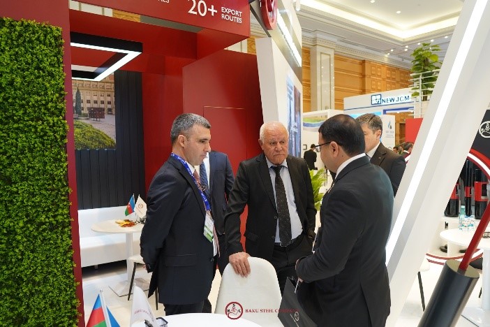 Baku Steel Company представила продуктовый портфель на выставке в Туркменистане (ФОТО)