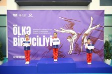 В Баку стартовали первенства Азербайджана по акробатической и аэробной гимнастике (ФОТО)