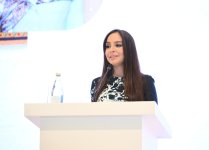 Вице-президент Фонда Гейдара Алиева Лейла Алиева приняла участие в презентации III издания «Книги мира» ИСЕСКО, посвященного Азербайджану (ФОТО)