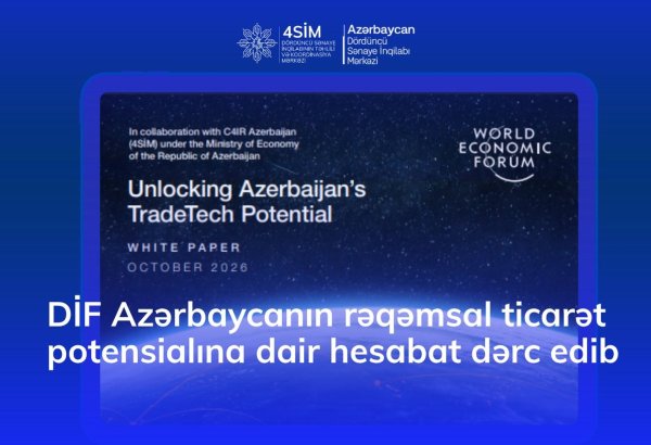 ВЭФ опубликовал отчет о потенциале цифровой торговли Азербайджана