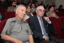 К 85-летию Огтая Бабазаде состоялась презентация книги Нигяр Ахундовой "Мастер документального кино" (ФОТО)