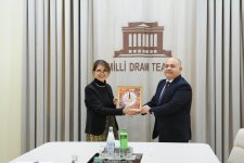 Элисо Болквадзе высоко оценила международную деятельность азербайджанского театра (ФОТО)