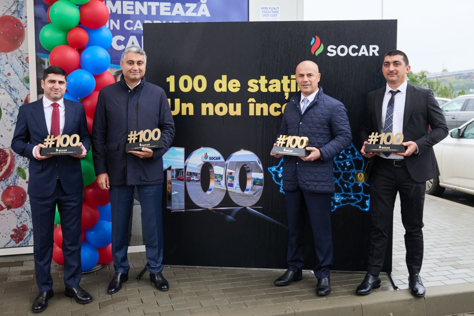 SOCAR открыла 100-ю автозаправочную станцию в Румынии (ФОТО)