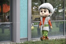 Вице-президент Фонда Гейдара Алиева Лейла Алиева приняла участие в традиционном благотворительном Осеннем фестивале — «Праздник урожая» в Школе AДA (ФОТО)