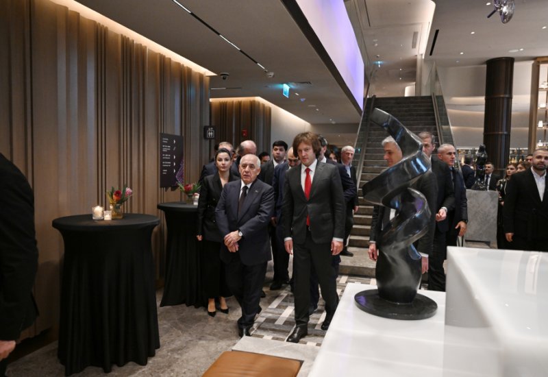 Премьер-министры Азербайджана и Грузии приняли участие в открытии ART Riverfront Hotel Tbilisi (ФОТО/ВИДЕО)