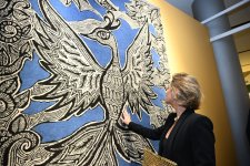 Вице-президент Фонда Гейдара Алиева Лейла Алиева и Алена Алиева приняли участие в официальном открытии Art Weekend (ФОТО)