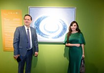 Вице-президент Фонда Гейдара Алиева Лейла Алиева и Алена Алиева приняли участие в официальном открытии Art Weekend (ФОТО)