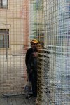 В Баку появился "Лабиринт из ящиков" - конструкция, состоящая из линий, пустот и пересечений (ФОТО)
